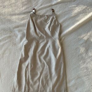 Tahari Cream Slip Mini Dress Spaghetti Strap Cocktail